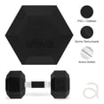 thumbnail image 4 of Set De Mancuernas Eleva  ELEVA-2MH Hexagonal 25 Lb Con 2 Pz, 4 of 8