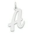 thumbnail image 1 of 14k White Gold Large Script Initial A Charm, 1 of 3