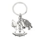 thumbnail image 1 of Llavero colgante de aleación con diseño de astronautas y planetas, llavero decorativo, accesorio para llaves, 1 of 8
