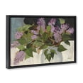 thumbnail image 2 of Stupell Industries Contemporary June Lilacs Bouquet Black Floating Frame Canvas Art, 25 x 17, by Katherine Lovell, 2 of 8