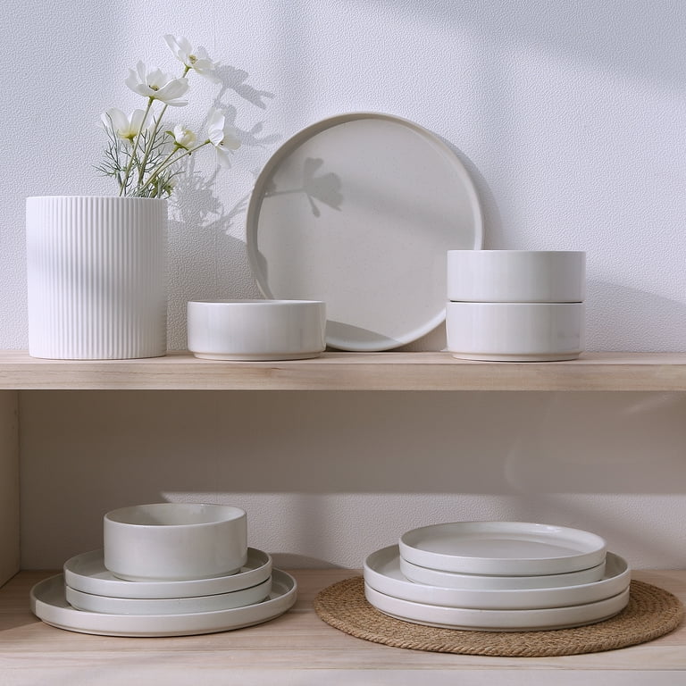 Famiware Milkyway Service De Table 12 Pièces Avec Assiettes