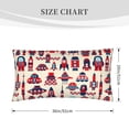 thumbnail image 4 of Easygdp Rocket Pattern Envelope Closure Pillowcase - 20x36in, Queen Pillowcase, Breathable, Stain-Resistant, Wrinkle-Free, 4 of 9