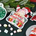 thumbnail image 3 of Bolsas de embalaje de dulces de Navidad, almacenamiento de galletas de Papá Noel, decoración de Feliz Navidad para el hogar, Año Nuevo, 2024, 10 unidades, 3 of 4