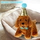 thumbnail image 2 of Disfraz para mascotas, gorros lindos para mascotas, gatos, perros, cumpleaños, gorros para mascotas con lazo, estética elegante Jadeshay A, 2 of 8