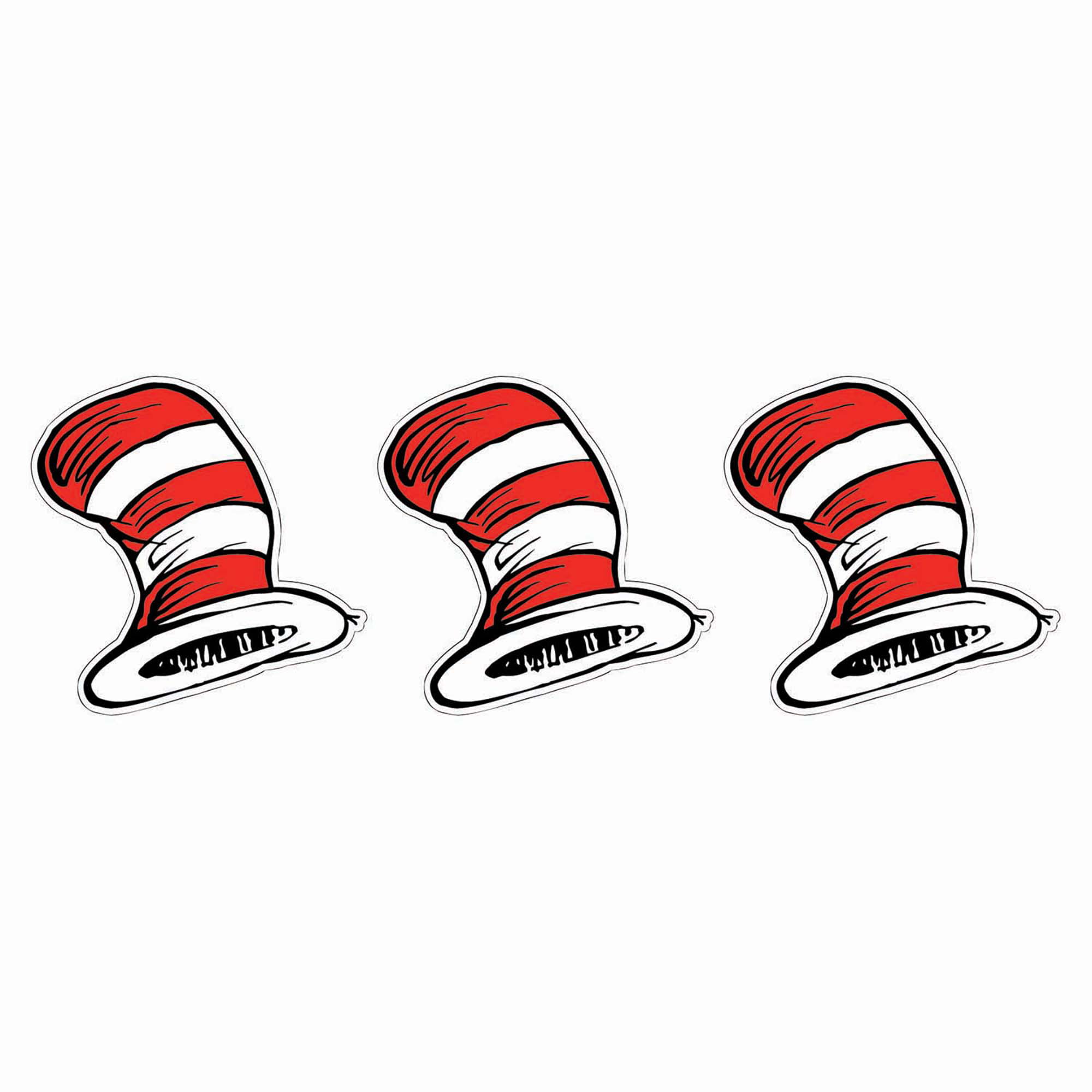 Cat in the Hat Patron STICKERS DECALS tool box refrigerator 