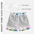thumbnail image 3 of FORMRS Boys Swim Trunks Quick Dry Mesh Liner Boardshorts Sizes XS-XL, Cartoon Graphic, 3 of 7