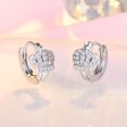 thumbnail image 1 of Nuevos pendientes de plata de ley 925 de alta calidad para mujer, exquisitos accesorios de joyería para novia, estudiante, regalo de moda de boda, 1 of 2