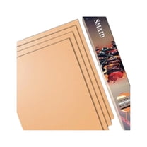 Smaid - Copper Grill Mat for Gas Charcoal Electric Non Stick Reusable- 4 Pack Black 15.75 x 13 Inch