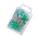 thumbnail image 1 of 80 alfileres rectos para posicionamiento y bloqueo de tejidos, alfileres de costura multifunción verde, 1 of 9