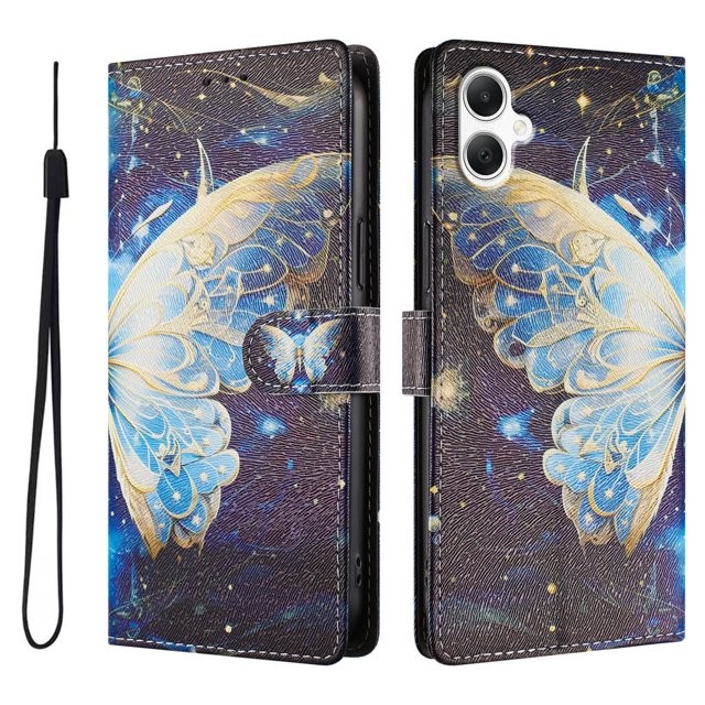 FOXDOCK Funda Tipo Cartera para Samsung Galaxy A07 con Soporte y Correa – Diseño de Patrones Lindos