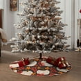 thumbnail image 4 of Sikiie Autumn White Pumpkin Christmas Tree Skirt, Christmas Tree Decorations, Christmas Decor, Tree Mat Decoration(30-48IN)-30", 4 of 6