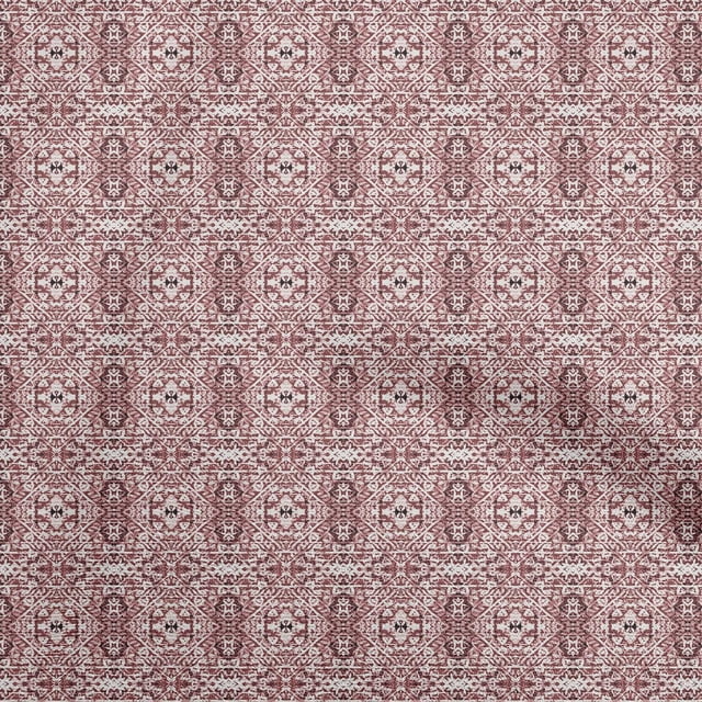 oneOone Polyester Spandex Brown Fabric Block Craft Projects Decor Fabric Printed By The Yard 56 Inch Wide-7F