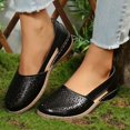 thumbnail image 3 of Dakaela Chaussures Compensées Décontractées pour Femmes, Mocassins Confortables à Enfiler, Bout Rond, Découpes, Chaussures Plates d'Été pour la Marche, 3 of 8