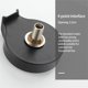 thumbnail image 5 of Txlixc Grifo Lavadora de taza de enjuague de vidrio de metal para fregadero, Enjuagador de vidrio de barra Accesorios prácticos para fregadero de cocina Txlixc  Home Furnishing, 5 of 9