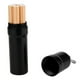 thumbnail image 3 of Btafrte Caja Cigarrillos Sellada Acero Inoxidable 5 Cigarrillos Con Caja Llavero (negro, 3 of 9