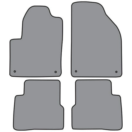 Acc 23251 801 2013 2015 Dodge Dart Floor Mat 4pc Cutpile P613