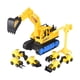 thumbnail image 3 of Modelo de coche de juguete para niños Navvy Toy para niños de 3 años en adelante, regalo de cumpleaños para niños Grande con 6 autos, 3 of 9