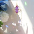 thumbnail image 3 of Crystal Wind Chime Prism Dream Catchers Windbell Home Garden Adornos colgantes Tmvgtek Oficina Multiescena Multifunción, 3 of 8
