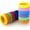 Color 2-12Pack, variant on MARY LAVENDER Large Stretch Terry Cloth Hair Ties and Ponytail Holders - Thick Hair Elastics, Knit Scrunchies for Hair Types, Hair Accessories for Women, Girls, (12-Pack)