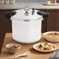 thumbnail image 4 of Pressure Canner, Thickened Stovetop Pressure Cooker Long Lifespan High Temp Resistant  for Kitchen, 4 of 7