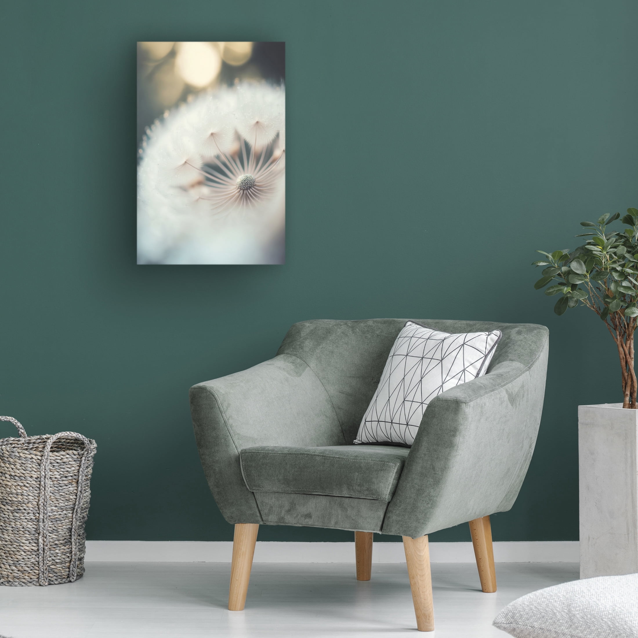 Canvas Wall Art - Treechild 'Filigree Nature' Wall Art for Living Room, Bedroom, or Office D?cor by Trademark Fine Art - 16 x 24 Inches