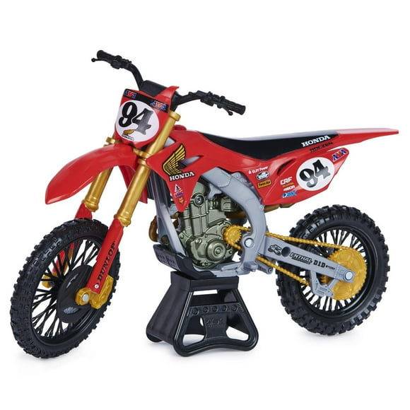 Supercross, Authentic Ken Roczen 1:10 Scale Collector Die-Cast Toy Motorcycle Replica with Display Stand, For Collectors and Kids Age 5 and Up