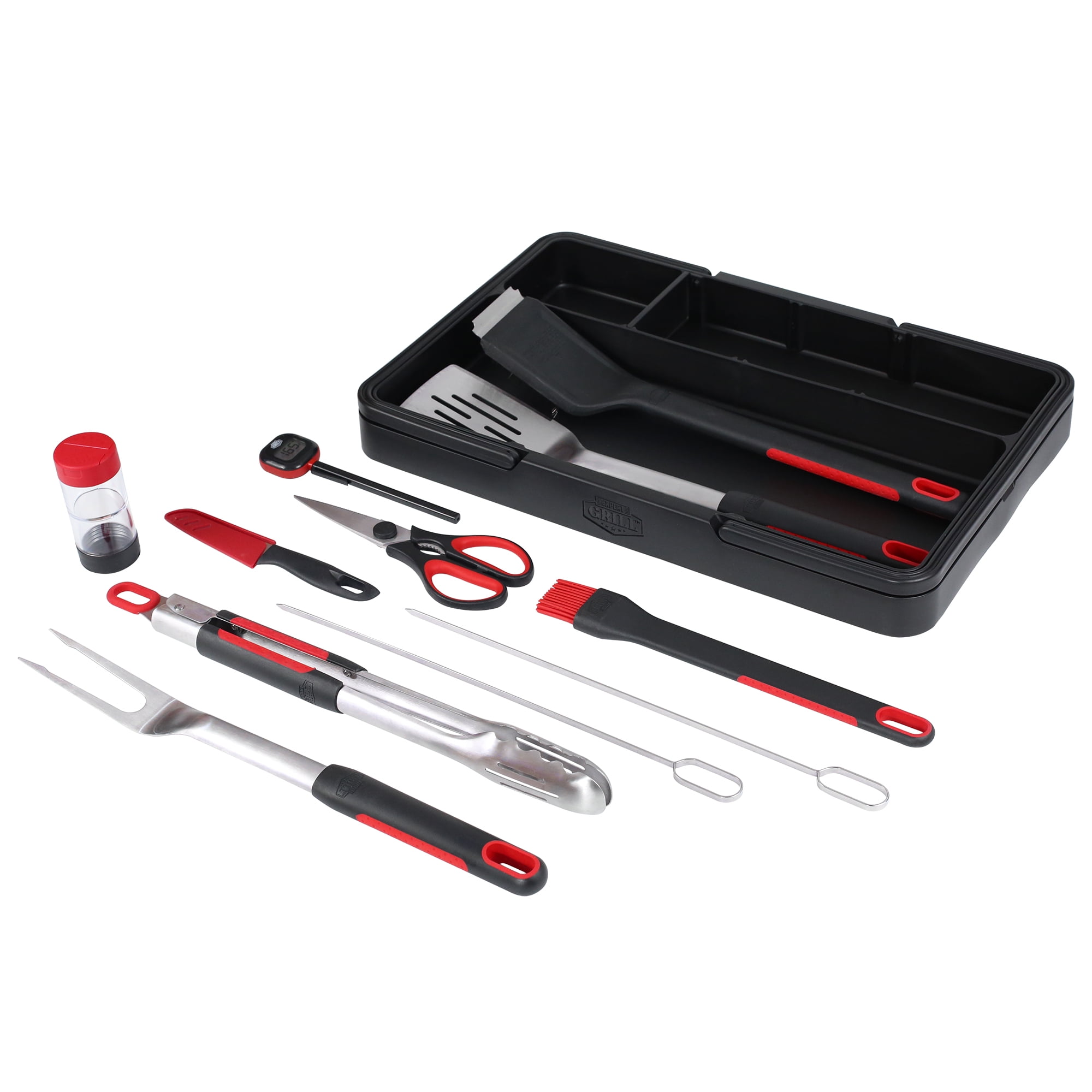 Expert Grill Essential BBQ Tool Set for Easy cooking, 12Piece