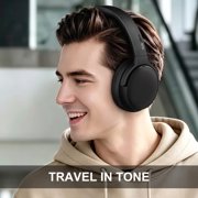 Srhythm Nicecomfort 35 (2nd Gen) Hybrid Noise Cancelling Headphones,Bluetooth 6.0, 5Microphones with ENC, Transparency, Spatial Audio, 140H Playtime, Low Latency, Custom EQ via App