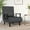 Gray, variant on [ZSGJ&LIVE] Folding Convertible Sofa Bed, 6‑Angle Adjustable Backrest with Pillow, 3‑in‑1 Single Lazy Sofa for Living Room Bedroom Office, Black, 1‑Piece