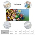 thumbnail image 2 of Super Mario Bros Game Decorative Painting Canvas Wall Poster Art Picture Painting Hanging Picture Gift Living Room Posters Bedroom Painting Decor, 2 of 8