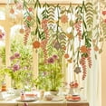 thumbnail image 6 of Yunuuuoa 4 Packs Double Sided Paper Flower Banners, Elegant Window Hanging Decor for Spring Home Decor, Wall & Party Decoration, Vibrant Multicolor Floral Garland, 6 of 9