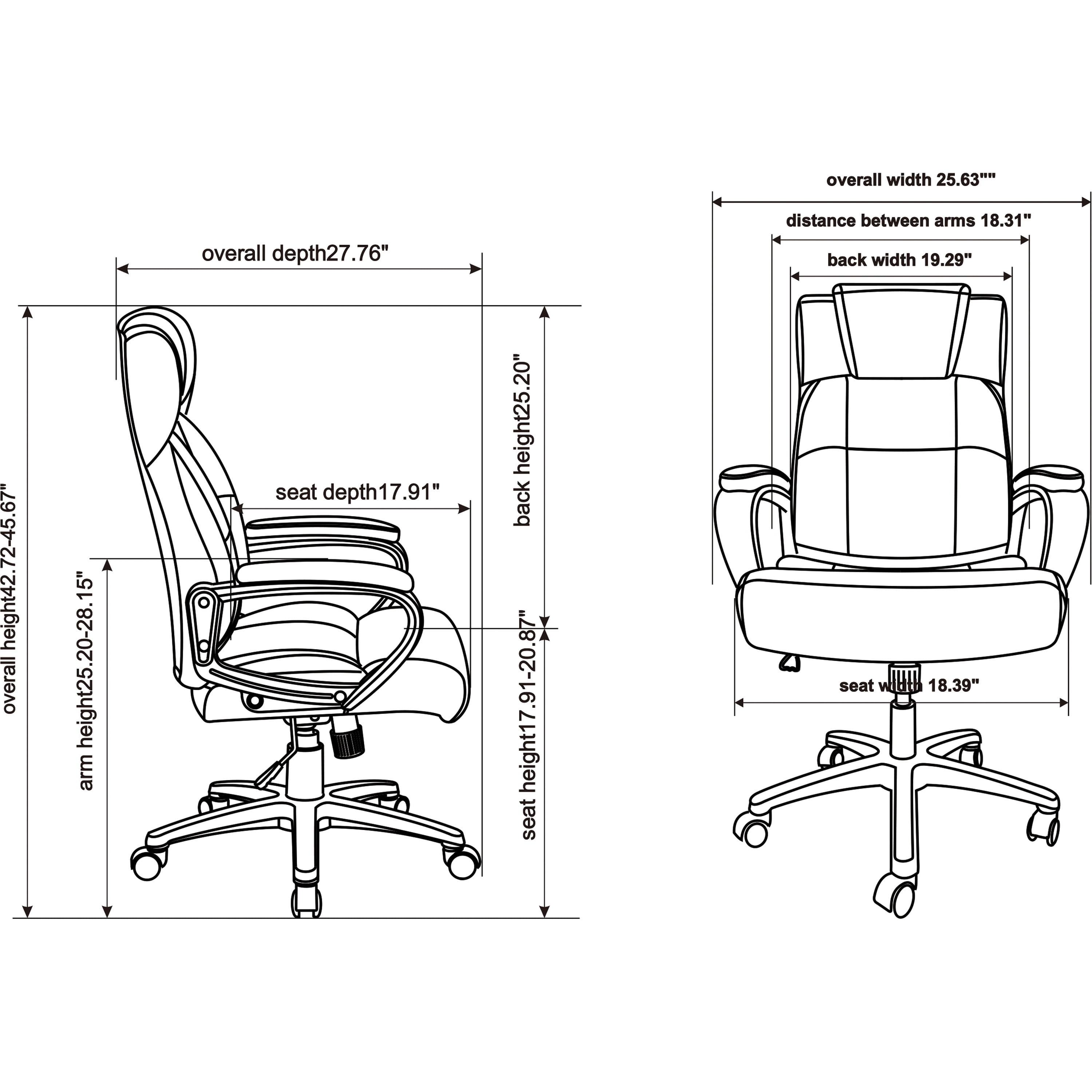 lorell soho chair