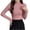 Pink, variant on Xaqiouau Mock Neck Sweater for Women Ribbed Knit Long Sleeve Slim Fit Pullover Soft Stretch Lightweight Casual Fall Winter Sweater Top