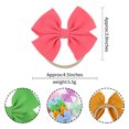 thumbnail image 2 of 40 Uds. Lazos para el cabello para niñas, lazos para el cabello, diadema elástica, soporte para cola de caballo, banda para el cabello, accesorios para el cabello para niños pequeños Rojo Verde, 2 of 5