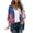 B-01-Navy, variant on lcziwo Woman 3/4 Length Sleeve Chiffon Cardigan Independence Day American Flag Patriotic Cover Ups Kimonos 4th of July Outfits Red XL