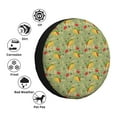 thumbnail image 4 of Fotbe Taco Funda de Llanta de Repuesto con Estampado, Engrosada, Ajuste Universal para Jeep, Remolque, RV, SUV, Camión-16 inch, 4 of 6