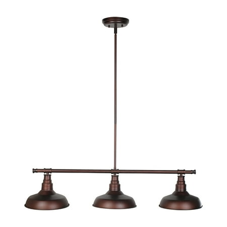 

Design House Kimball Indoor Pendant in Coffee Bronze 3-Light