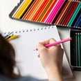 thumbnail image 3 of Brilliant Bee – 72 Premium Colored Pencils for Adults – Soft Core, Oil Based, Smooth Blending, Bold Colors – Bulk Professional Set in Metal Case, 3 of 4