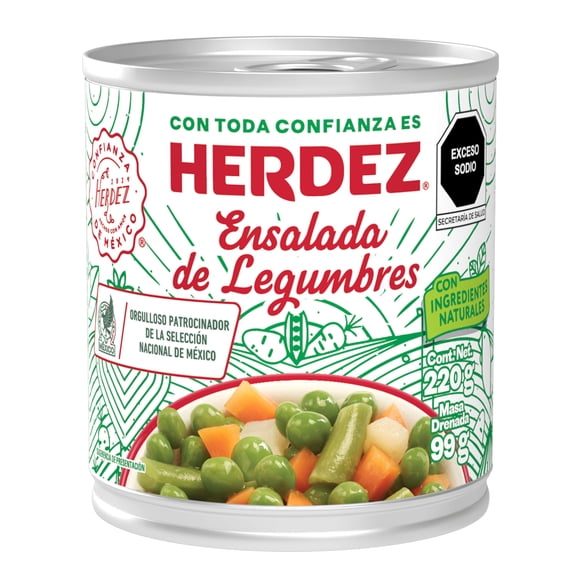 Ensalada de legumbres Herdez 220 g