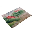 thumbnail image 1 of Imprimer Set de Table, Modèle de Peinture de Lotus à la Mode Set de Table Isolation Thermique Classe Set Caractéristiques Principales, 1 of 1