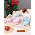 thumbnail image 2 of 15Pcs Afternoon Tea Set Toy Roles Play Wooden Simulation Teacup Toy Early Educational Tea Party Set Parent-children Pretend Play Tea Toy, 2 of 7