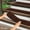 Brown, variant on Kaskawise Anti Slip Traction Treads with Glow in Dark Stripe (10-Pack), 4" X 30", Best Grip Tape Grit Non Slip, Outdoor Non Skid Tape, High Traction Friction Abrasive Adhesive for Stairs Step