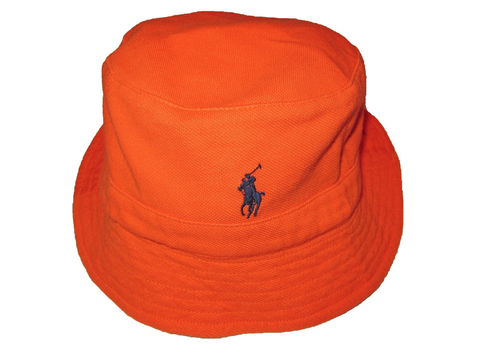 orange polo bucket hat