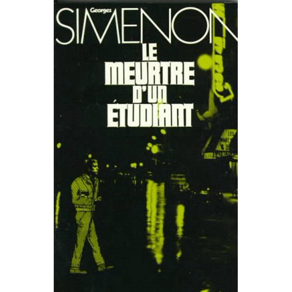 Pre-Owned Le Meurtre D'UN Etudiant (French Edition) (Paperback) 0030849934 9780030849930