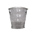 thumbnail image 2 of VISgogo Ladies Mesh Midriff-baring Tops, Mujeres Estilo de ocio Decoración de diamantes de imitación Cuello redondo Sin mangas Hollow Perspective Tank Top VISgogo moda, 2 of 9