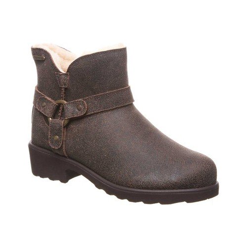 anna stretch bootie with rhodium