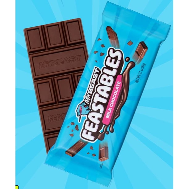 Feastables Mr Beast Bar Milk Chocolate Bar - (60g) - Walmart.ca