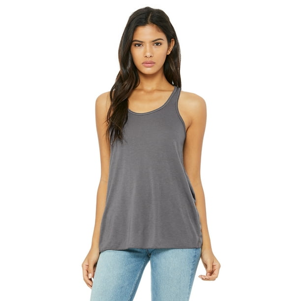 Download BELLA+CANVAS - The Bella + Canvas Ladies' Flowy Racerback ...