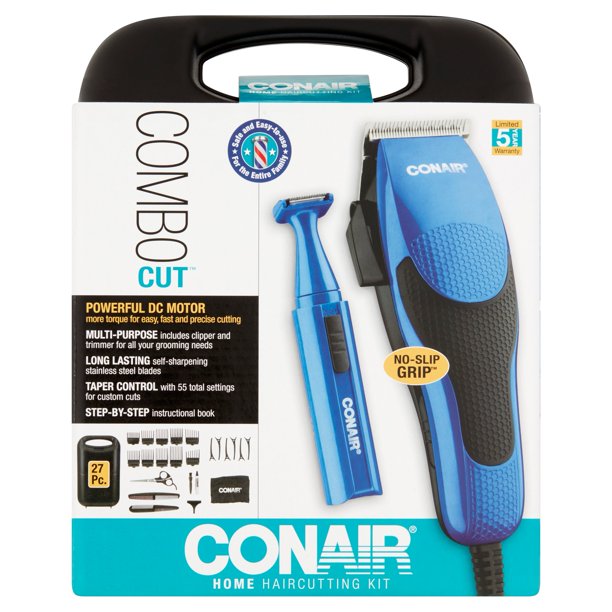 Conair Combo Cut Home Haircutting Kit, 27 count