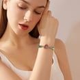 thumbnail image 5 of Deeceymbur Adjustable Jasper Heart Bracelet Love Forever Gift for Women Natural Stone Inspirational Message Rope Design Customizable Length Encouragement Jewelry Daily Wear, 5 of 5